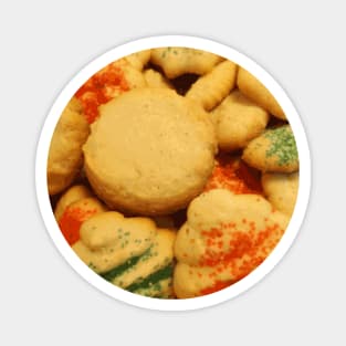 Christmas cookies with sugar sprinkles Magnet